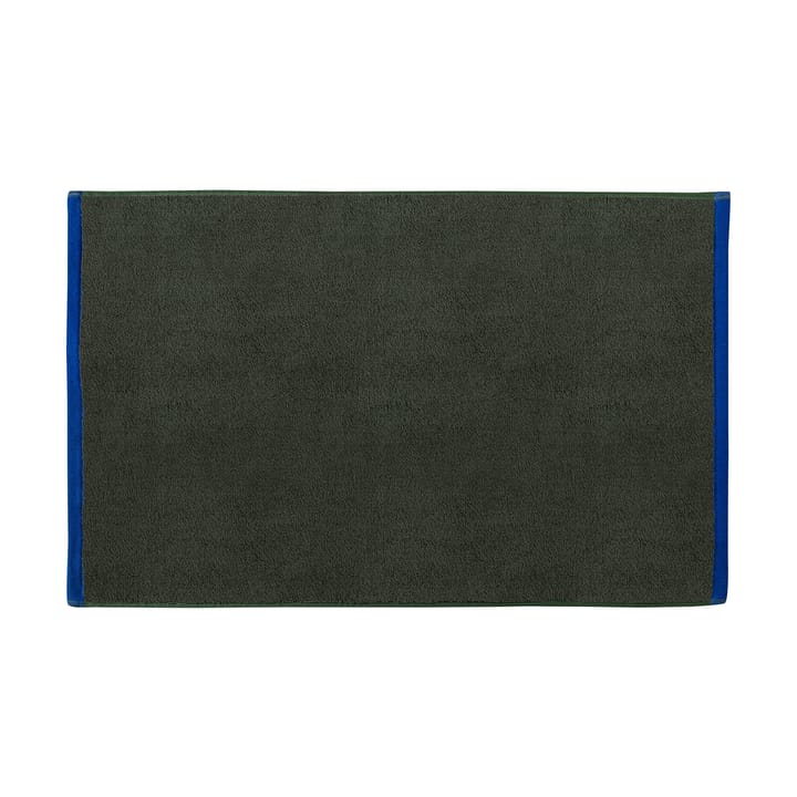 Soft χαλάκι μπάνιου 50x80 cm - Σκούρο ελιά-ανοιχτό μπλε - Mette Ditmer