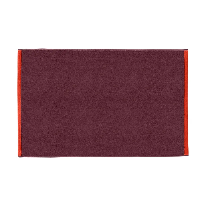 Soft χαλάκι μπάνιου 50x80 εκ. - Red-Grey (κόκκινο-γκρι) - Mette Ditmer