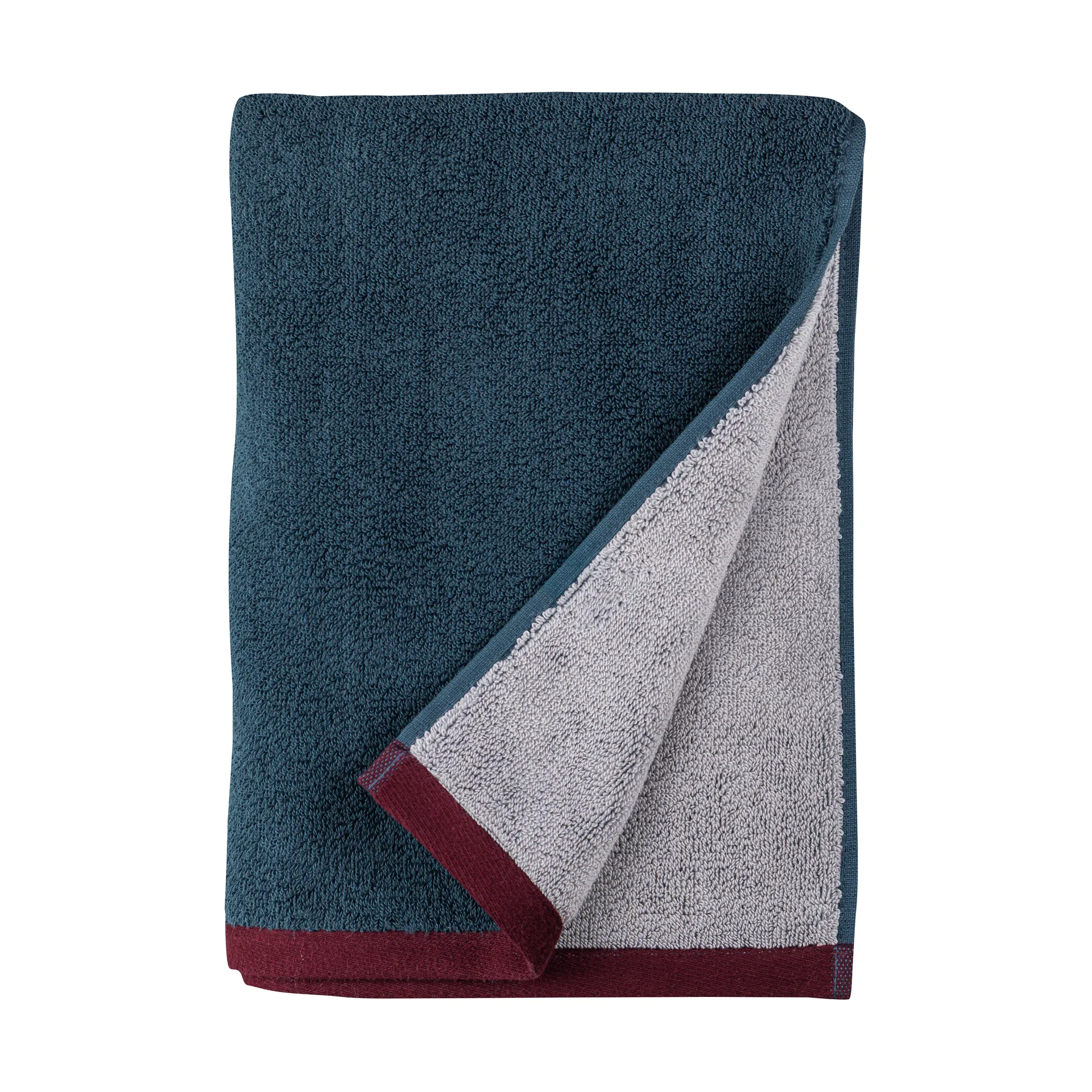 Soft πετσέτα μπάνιου 70x133 εκ., Midnight blue-light grey Mette Ditmer