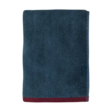 Soft πετσέτα μπάνιου 70x133 εκ. - Midnight blue-light grey - Mette Ditmer