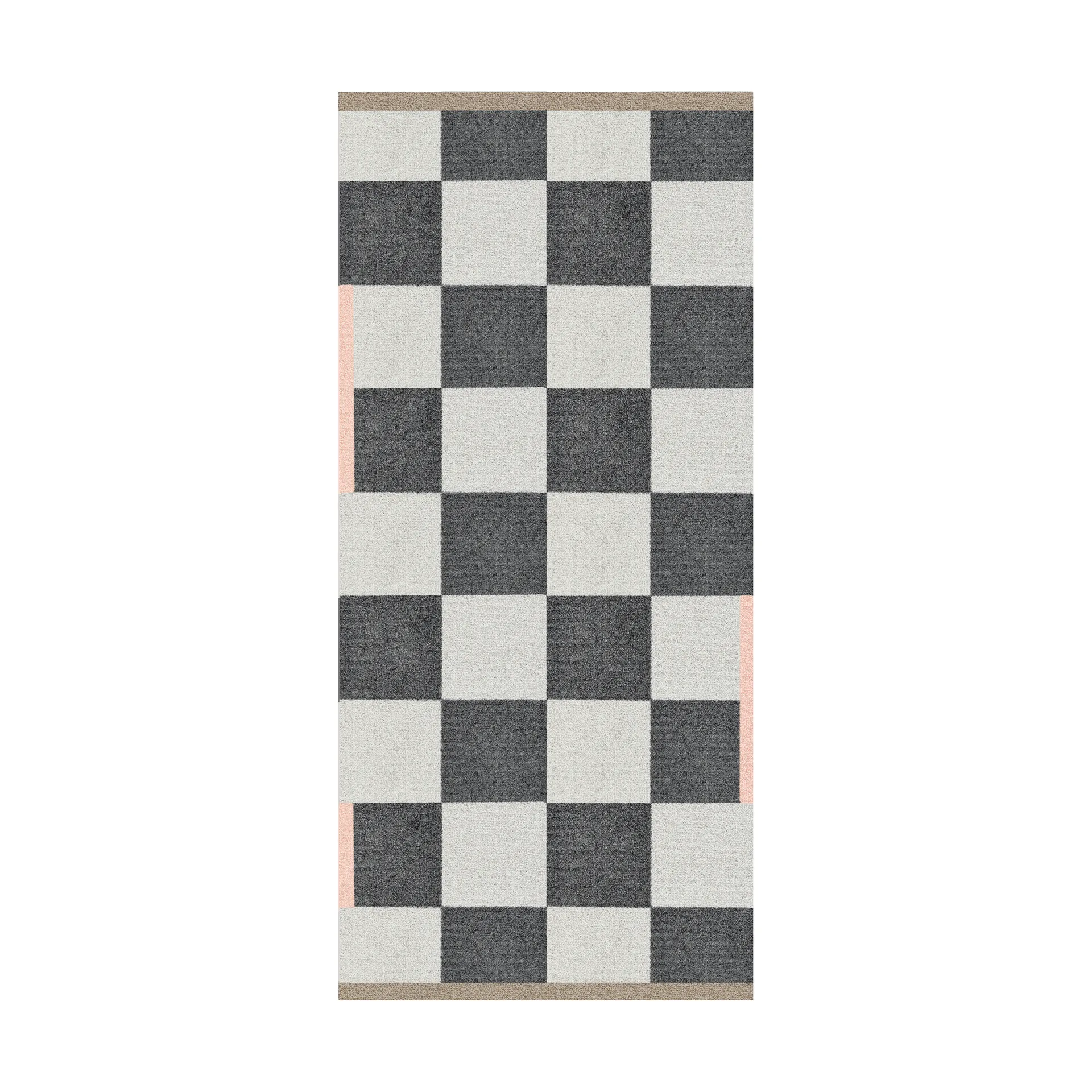 Διαδρόμος Square all-round , Dark grey, 70x150 cm Mette Ditmer
