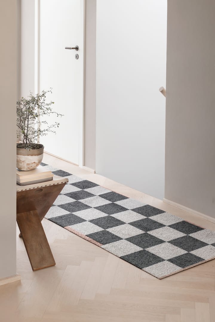 Διαδρόμος Square all-round , Dark grey, 77x240 cm Mette Ditmer