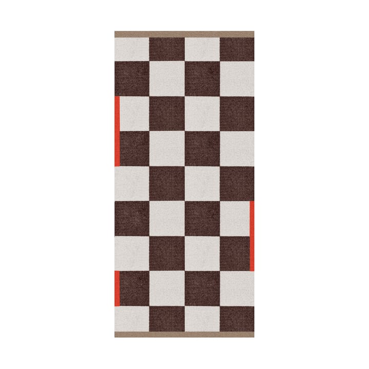 Square all-round χαλί large - Καφέ - Mette Ditmer