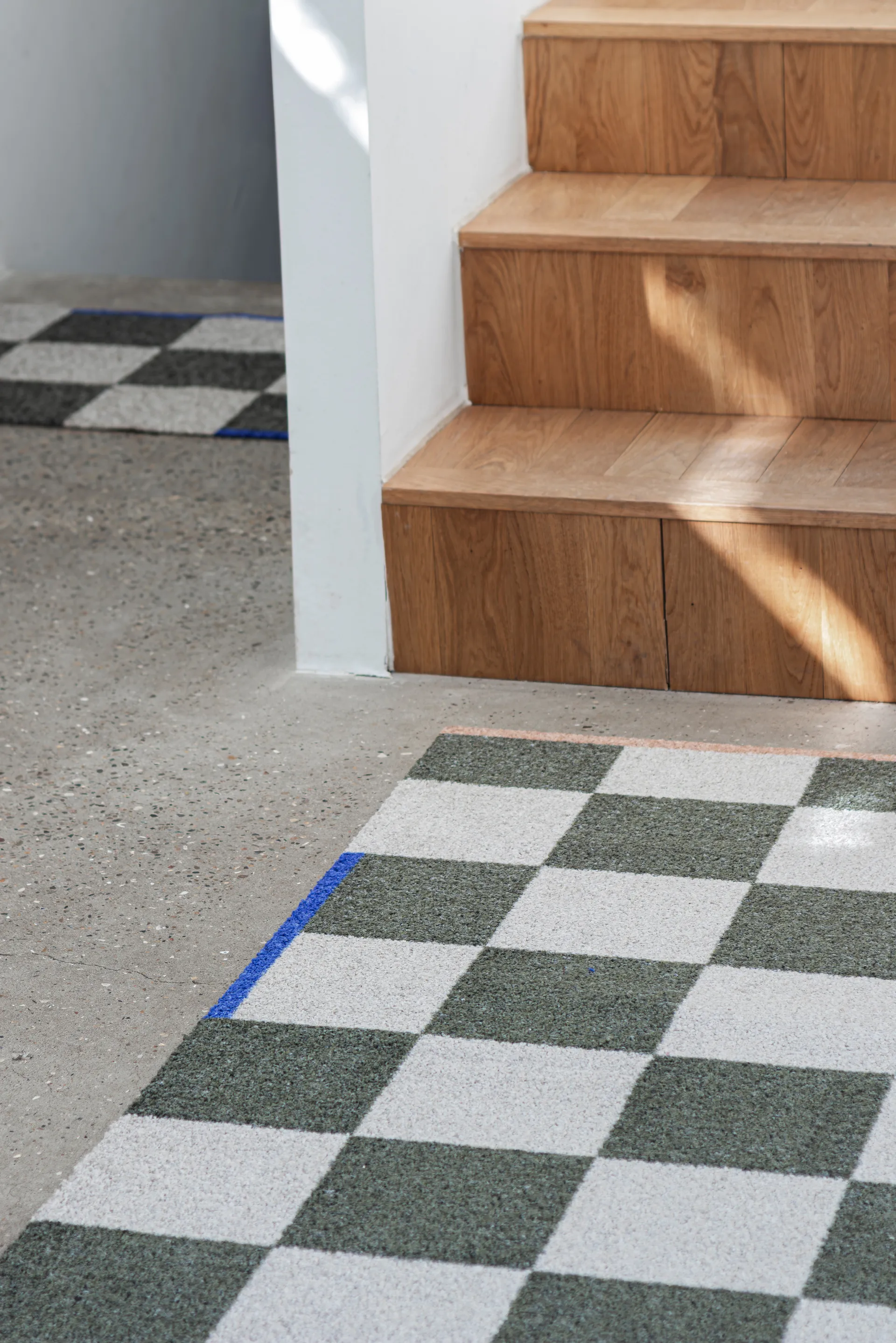 Square all-round χαλί large, Σκούρο ελιάς Mette Ditmer