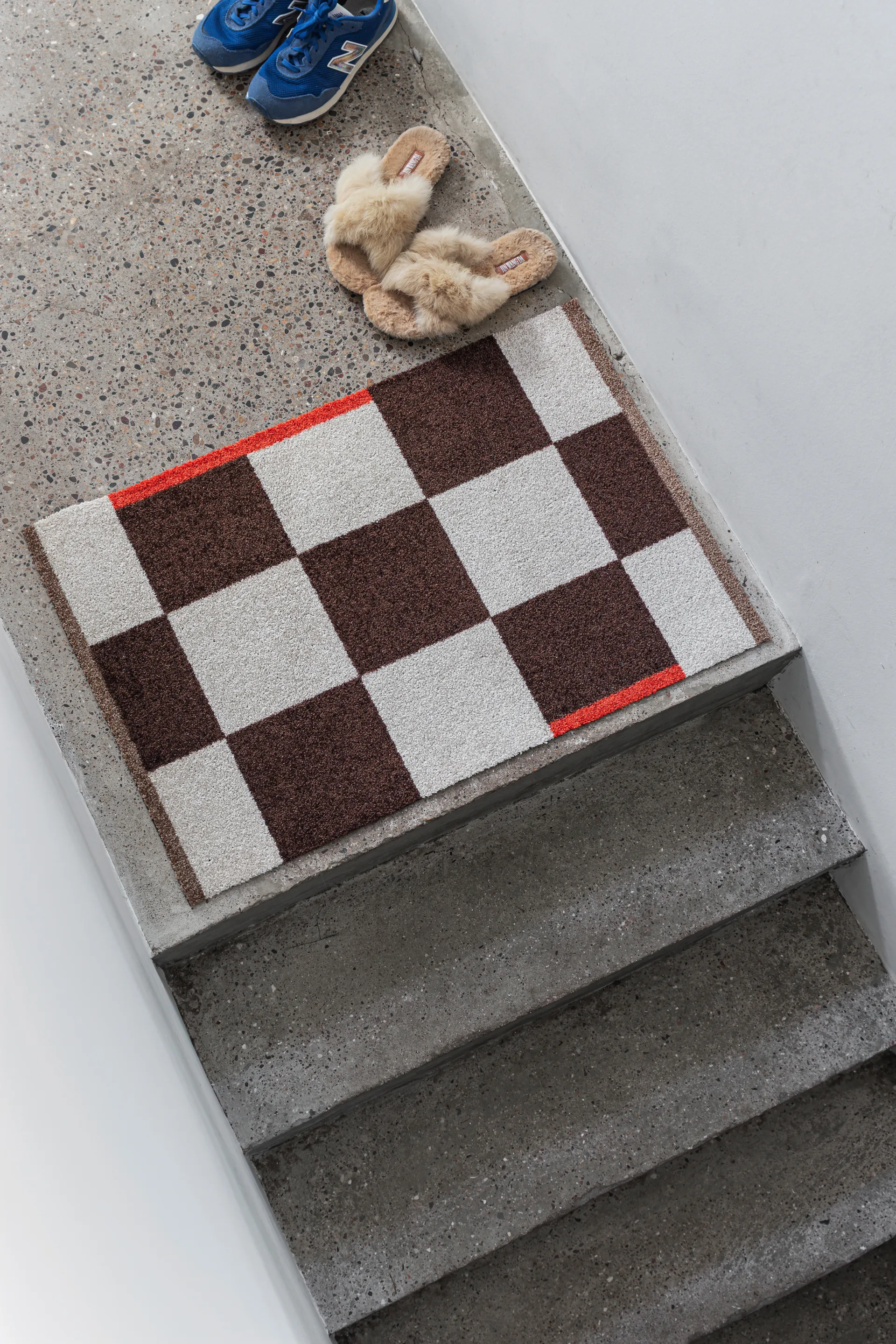 Square all-round χαλί small, Καφέ Mette Ditmer