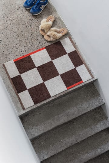 Square all-round χαλί small - Καφέ - Mette Ditmer