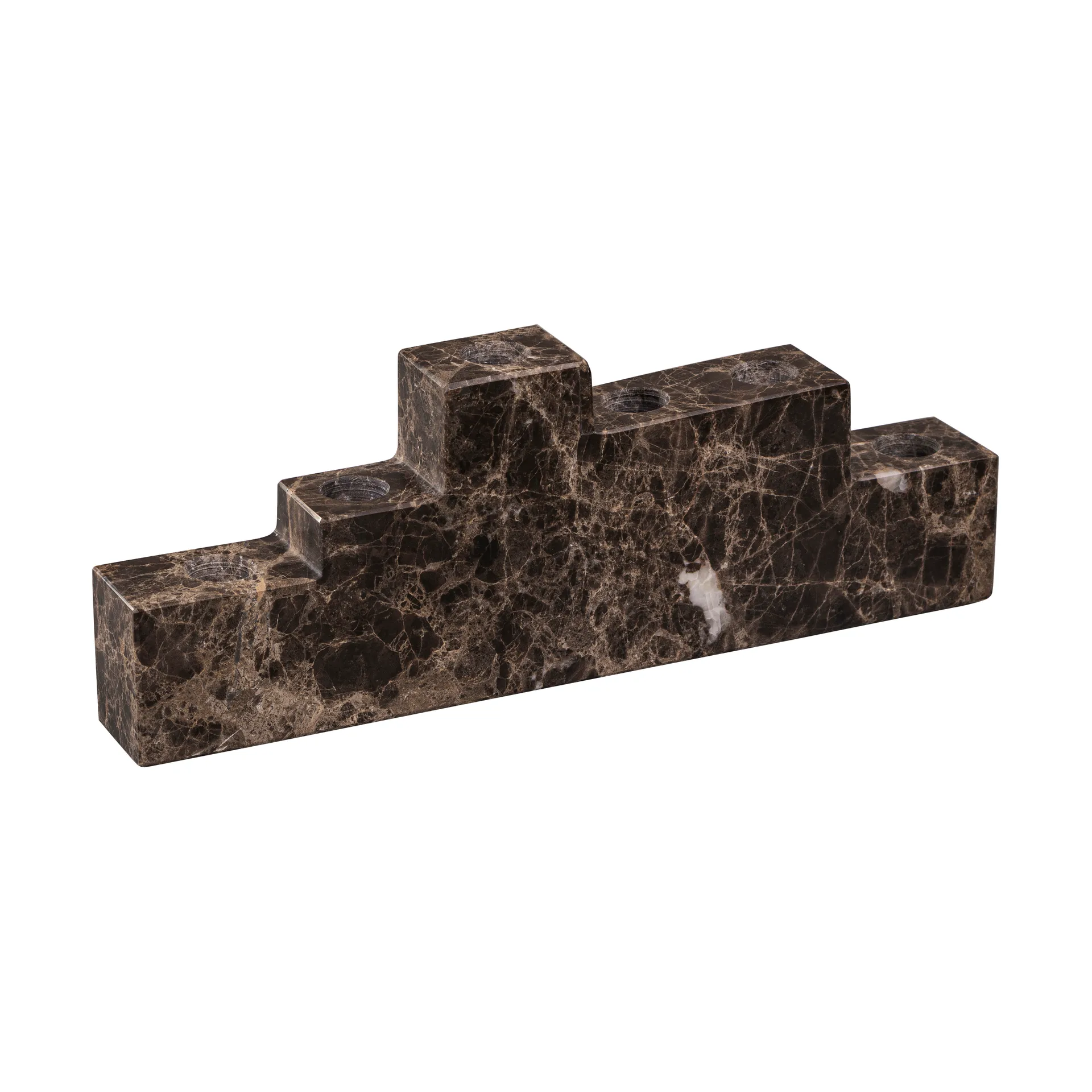 Διακοσμητικό Κηροπήγιο Step six, Brown Mette Ditmer