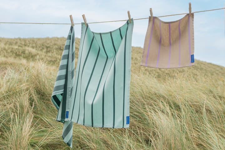Πετσέτα κουζίνας Stripes 50x70 cm 2-pack, Mint Mette Ditmer