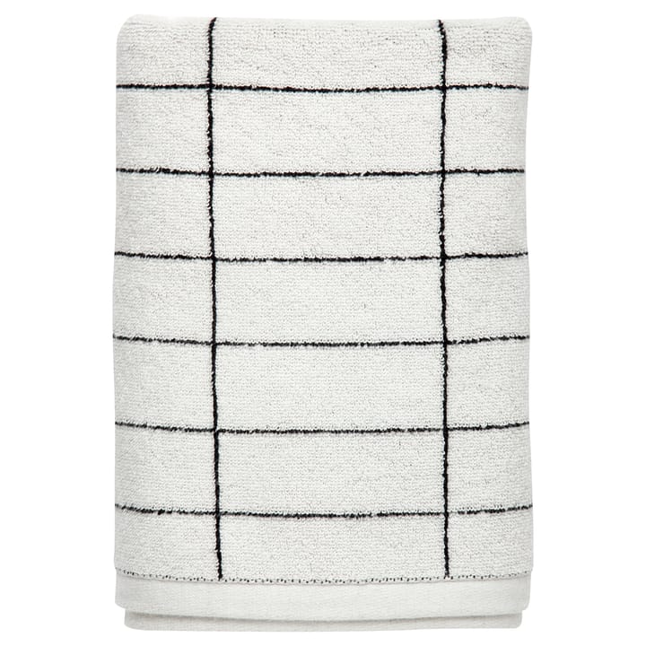 Tile Stone πετσέτα μπάνιου 70x140 cm - μαύρο-υπόλευκο - Mette Ditmer