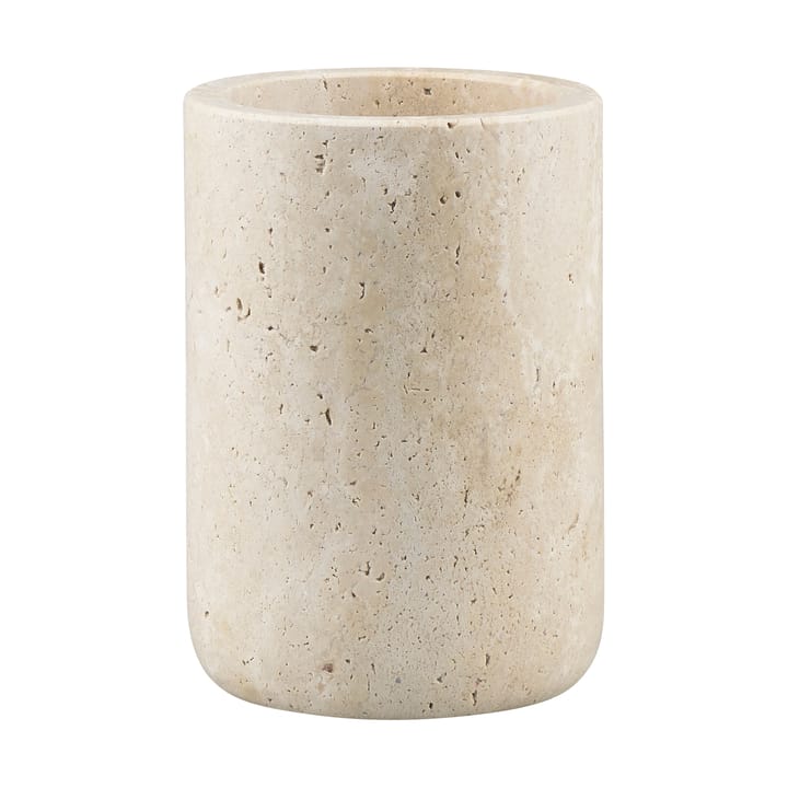 Travertine θήκη οδοντόβουρτσας 10 cm - Λινό - Mette Ditmer