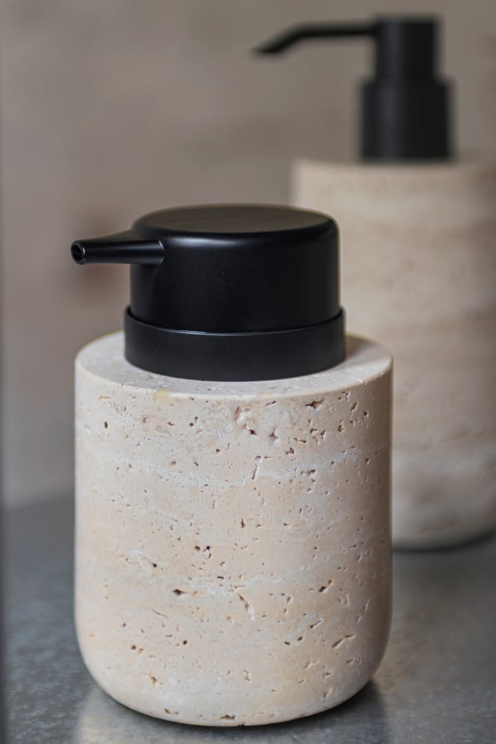 Travertine δοσομετρητής σαπουνιού 12,5 cm, Λίνο Mette Ditmer