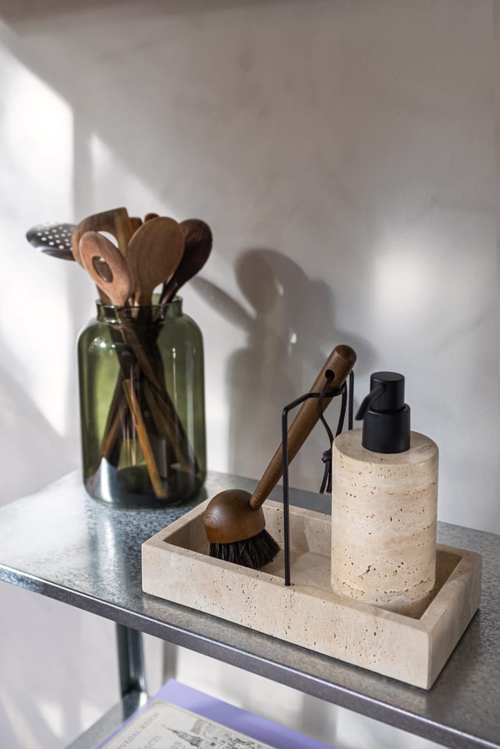 Travertine δίσκος οργάνωσης νεροχύτη 12x23,5 εκ., Λίνο Mette Ditmer