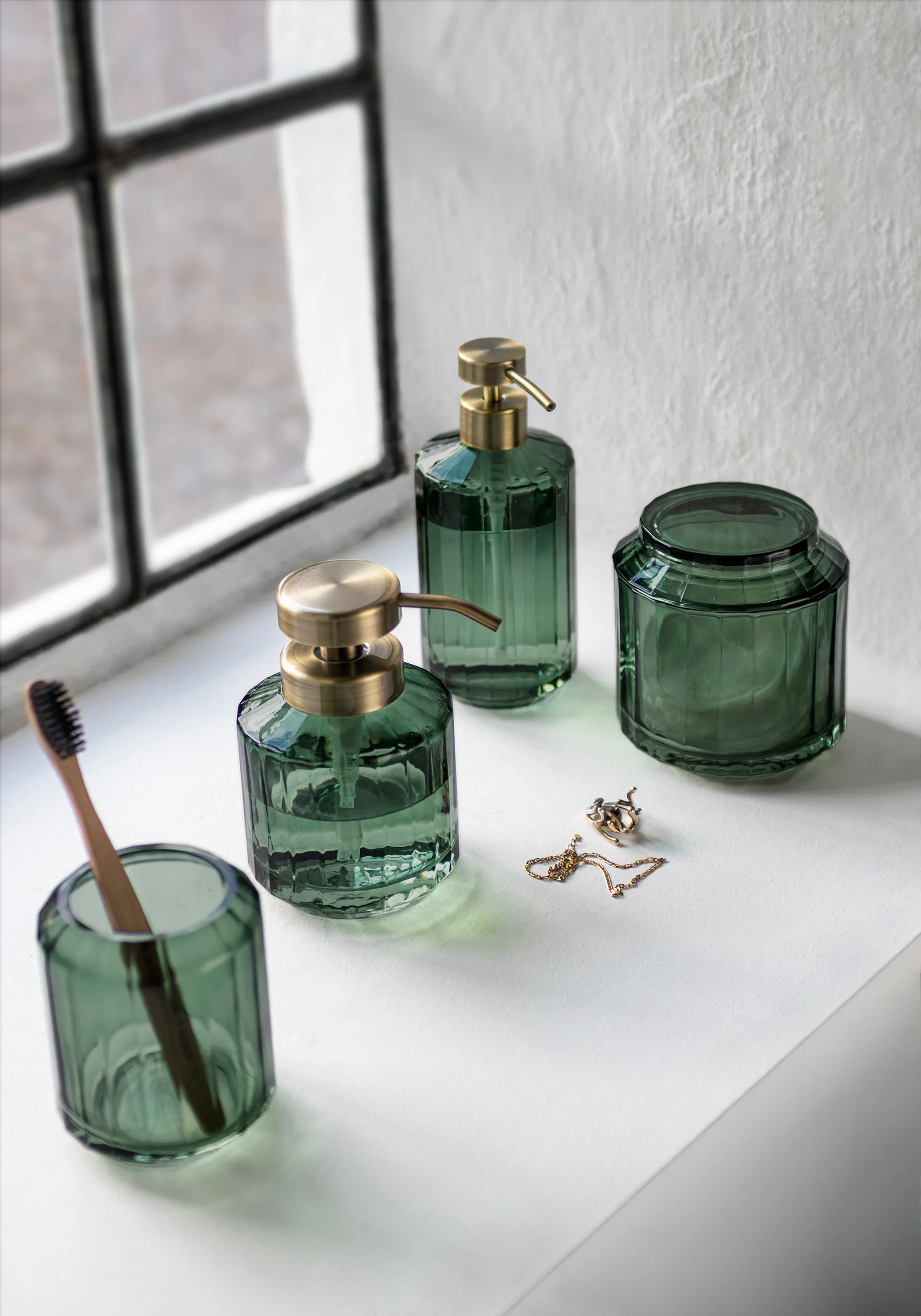 Vision διανεμητής σαπουνιού χαμηλός, Σκούρο κυπαρισσί Mette Ditmer