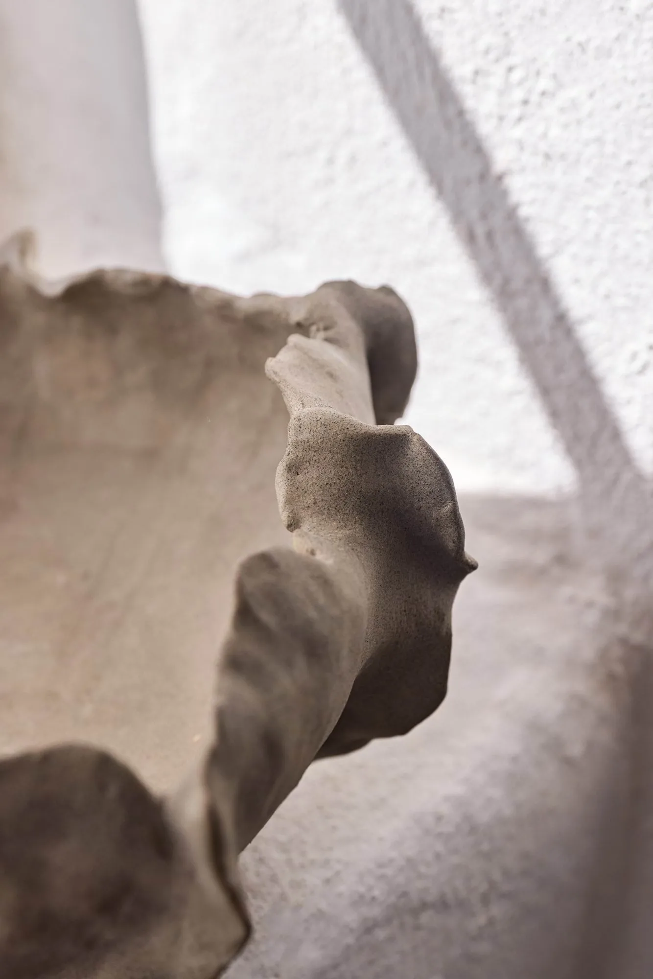 Water Lily διακοσμητική φρουτιέρα, Μπεζ, Ø32x15,5 εκ. Mette Ditmer
