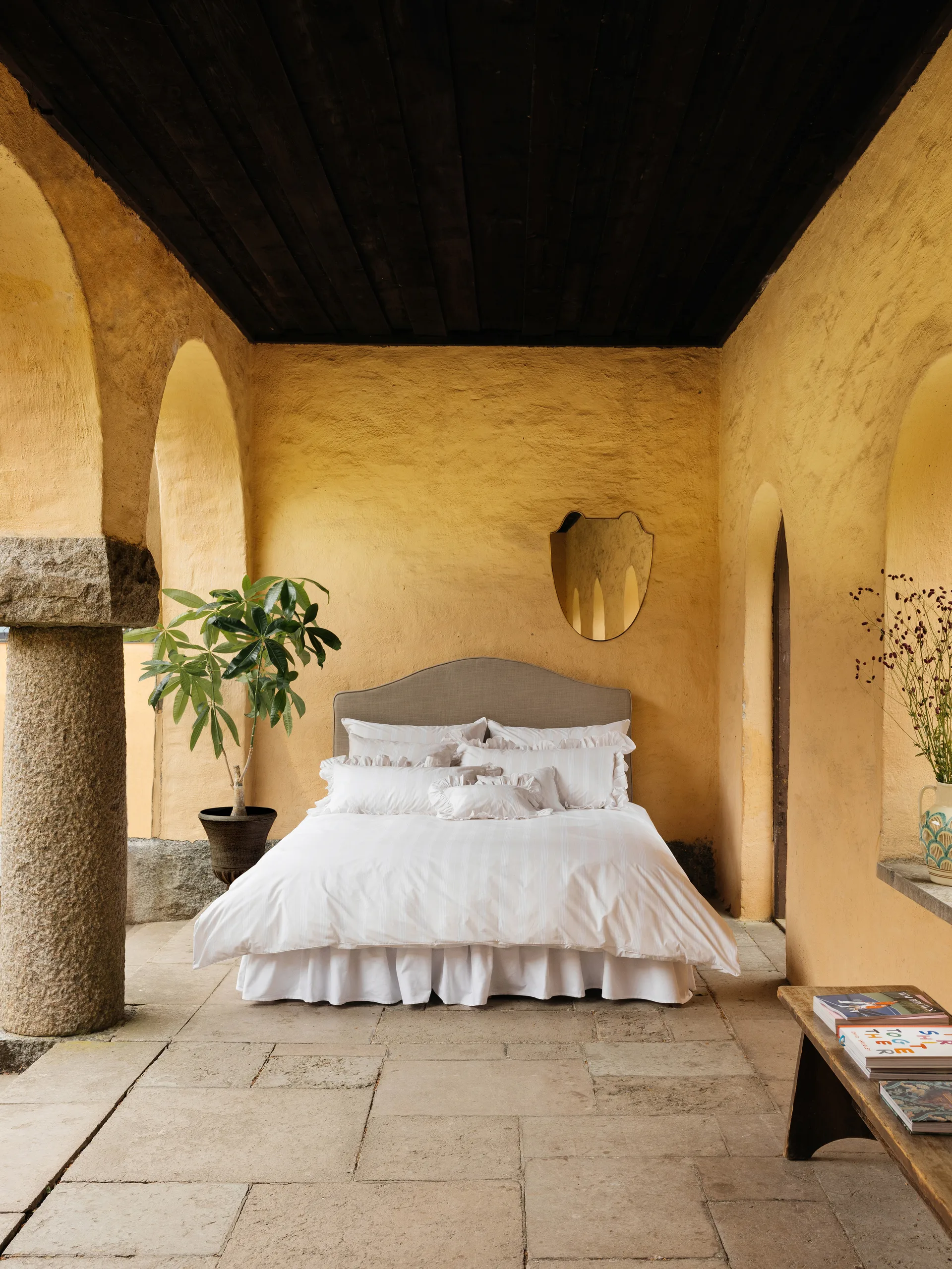 Camicia παπλωματοθήκη, Μπεζ, 150x210 εκ. Mille Notti