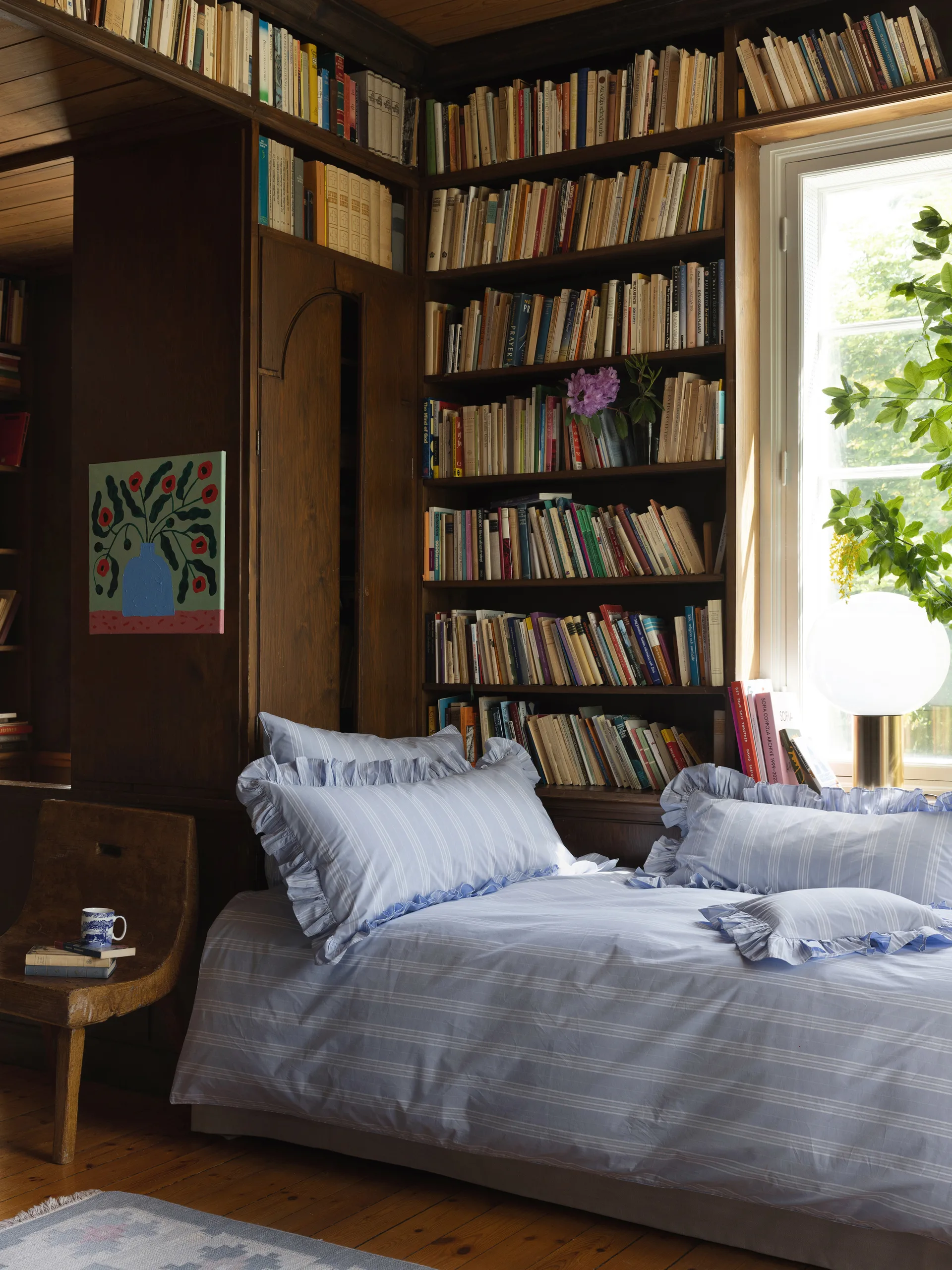 Camicia παπλωματοθήκη, Γαλάζιο, 220x220 εκ. Mille Notti