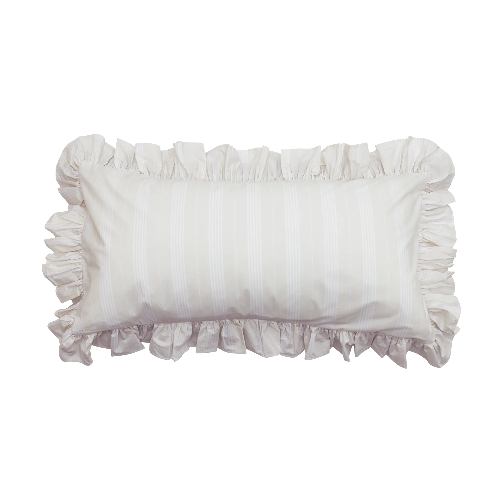 Μαξιλαροθήκη Camicia Balza, Μπεζ, 50x90 εκ. Mille Notti