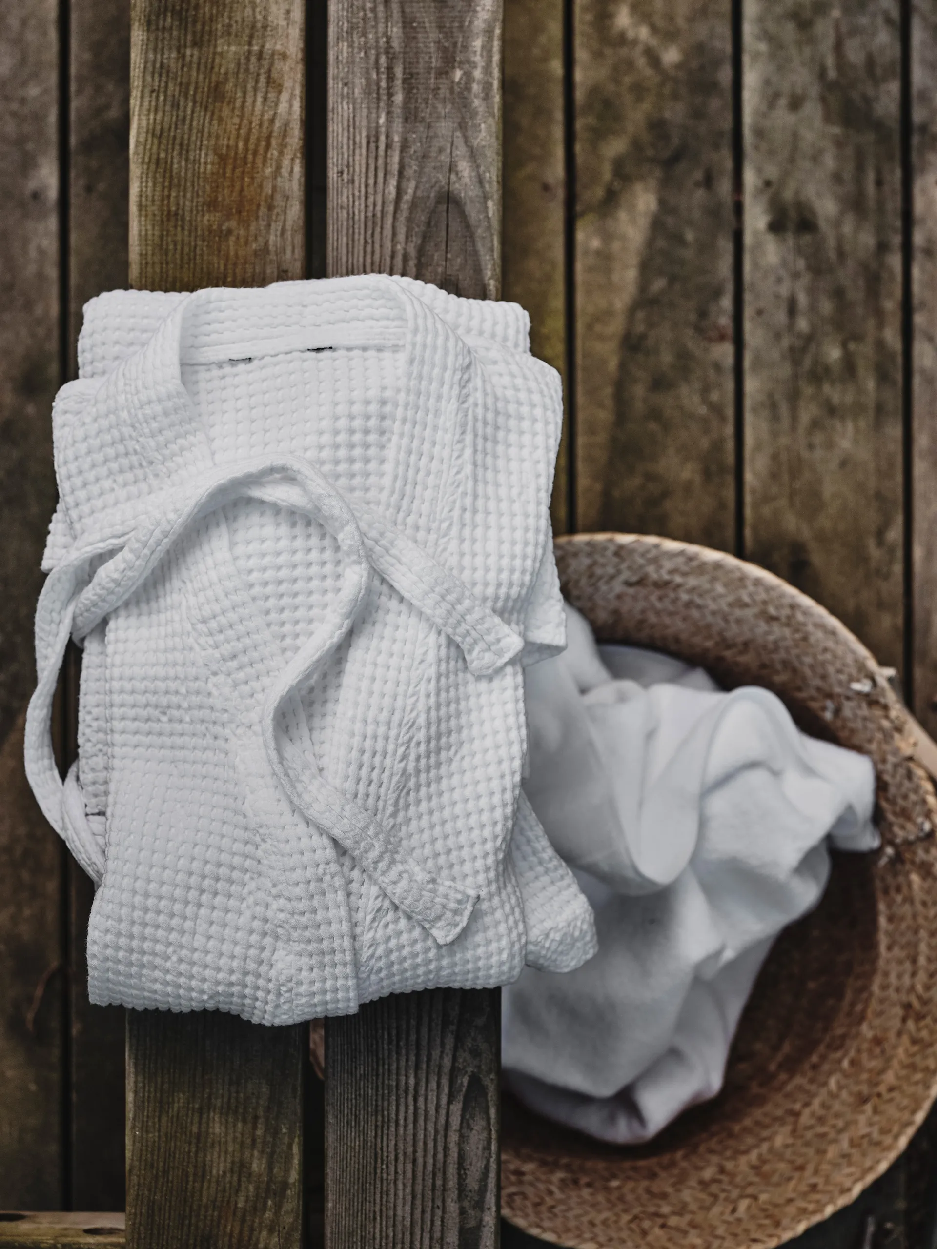 Cialda bath robe EKO, Λευκό, L-XL Mille Notti