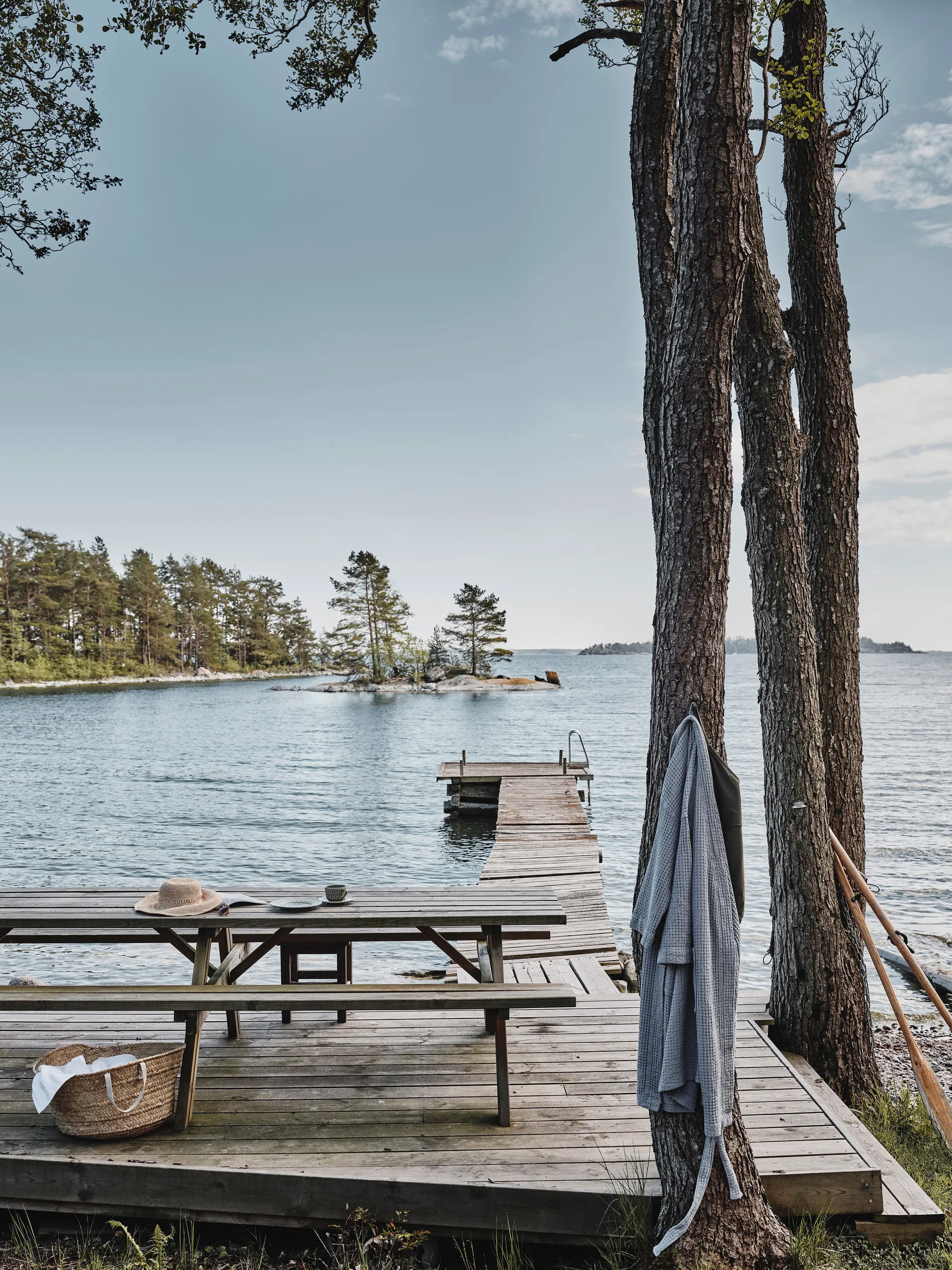 Cialda bath robe EKO, Light blue, S-M Mille Notti