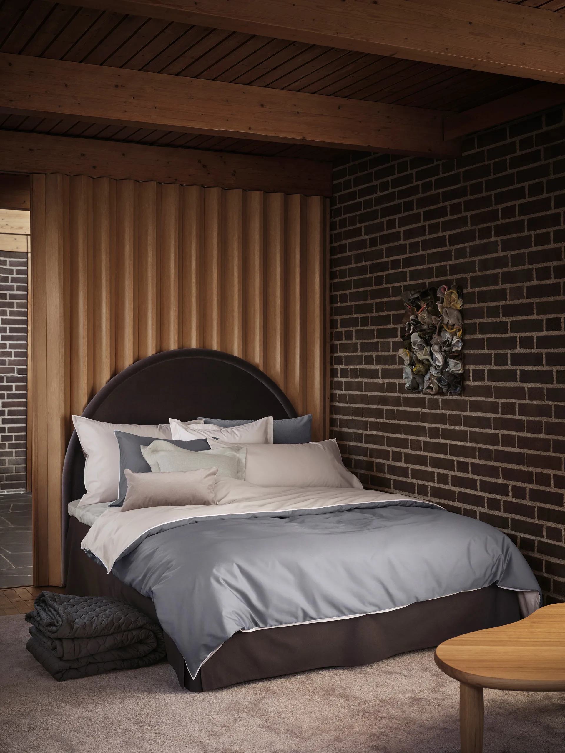 Duetto παπλωματοθήκη, γκρι, 150x210 εκατοστά Mille Notti