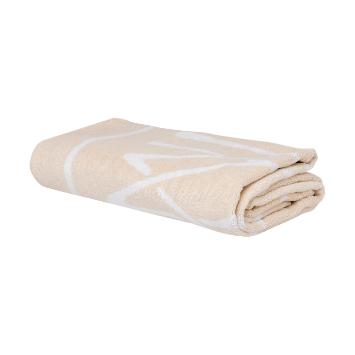 Elba beach towel EKO, Ιβουάρ-λευκό, 86x180 εκ Mille Notti