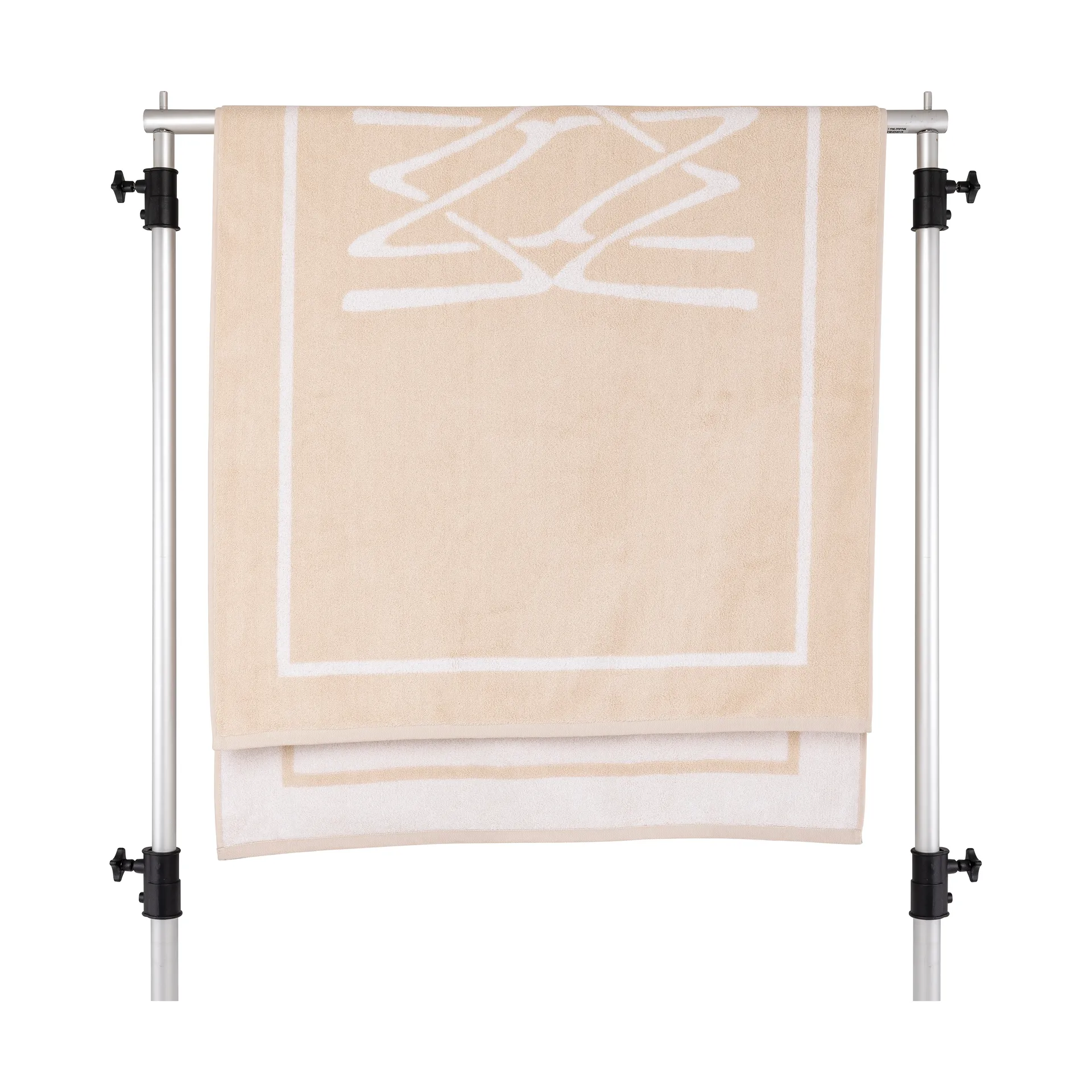 Elba beach towel EKO, Ιβουάρ-λευκό, 86x180 εκ Mille Notti