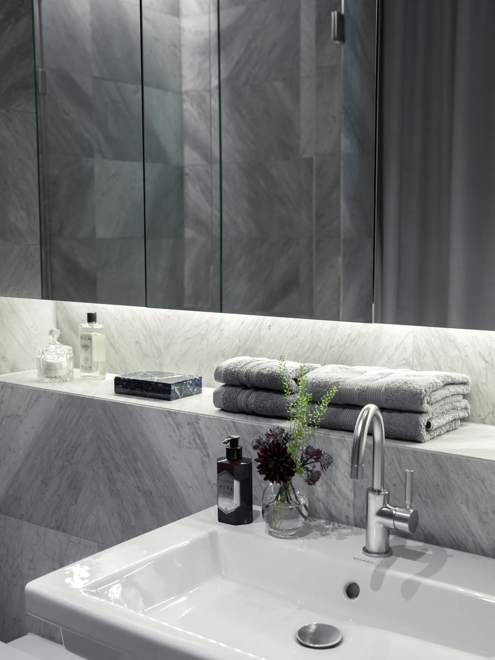 Fontana towel EKO, Γκρι, 30x50 εκ Mille Notti