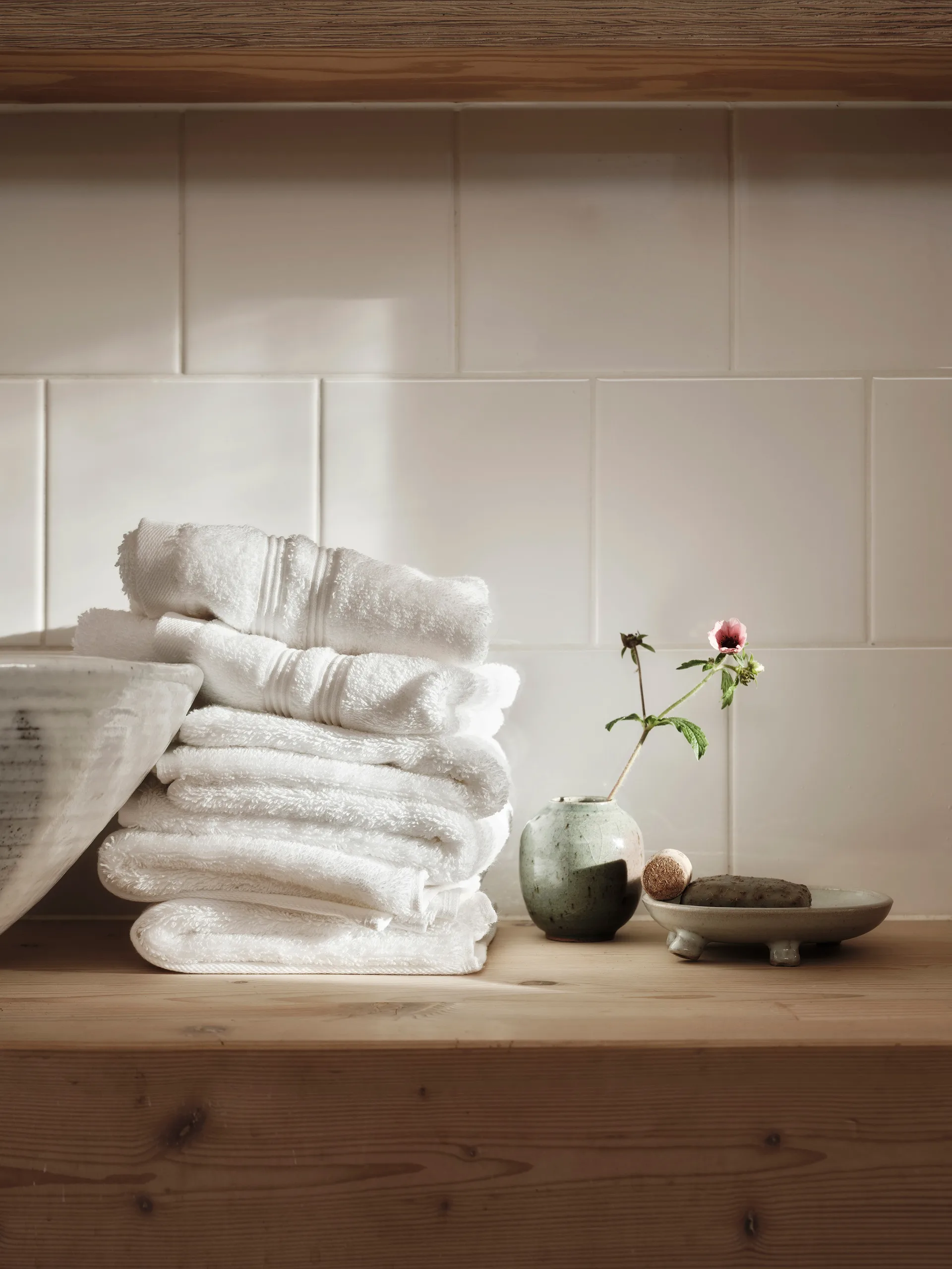 Fontana towel EKO, Λευκό, 50x70 εκ Mille Notti
