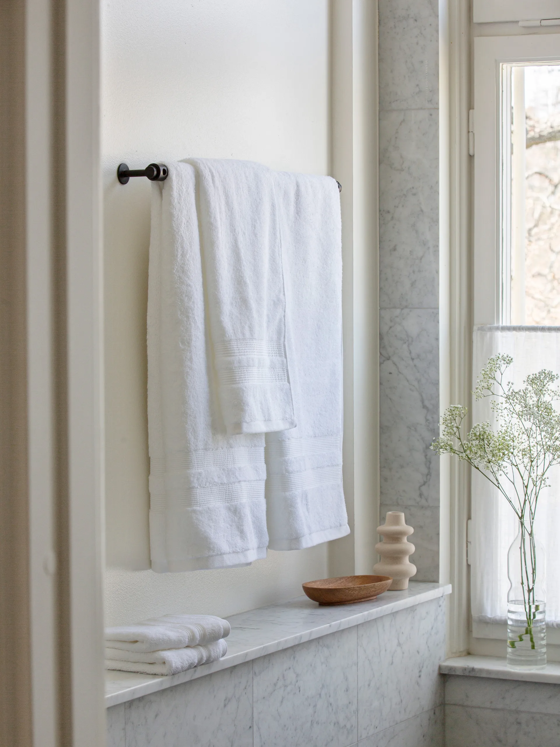 Fontana towel EKO, Λευκό, 50x70 εκ Mille Notti