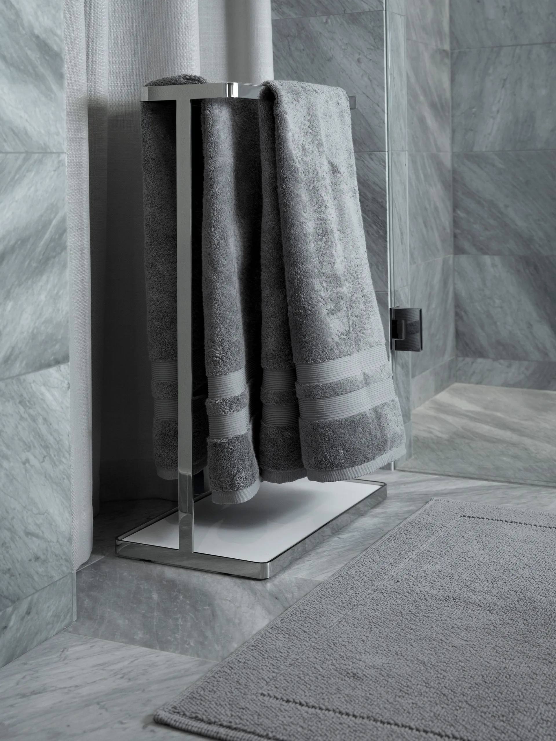 Fontana towel EKO, Γκρι, 50x70 εκ Mille Notti