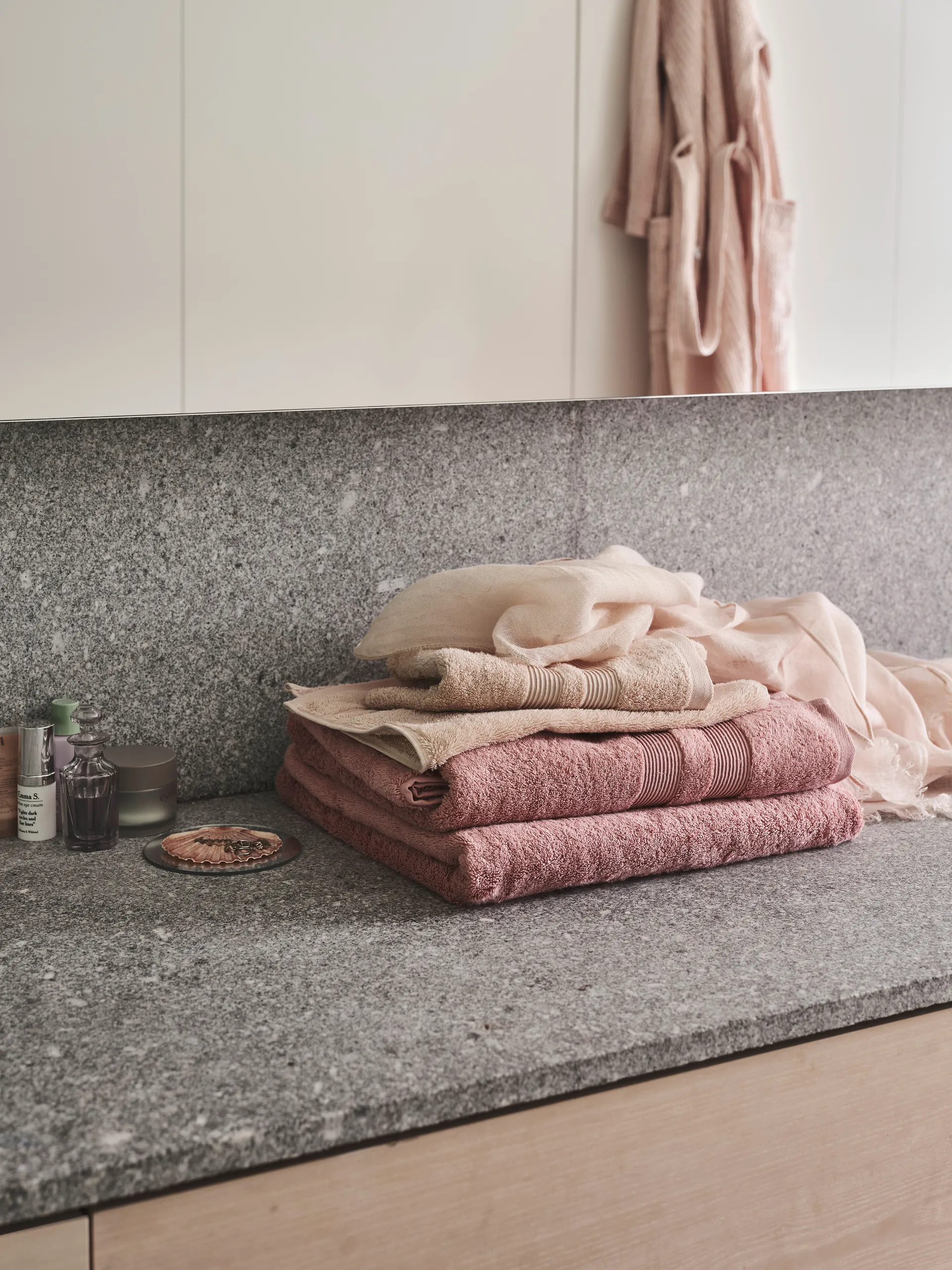 Fontana towel EKO, Ροζ, 50x70 εκ Mille Notti