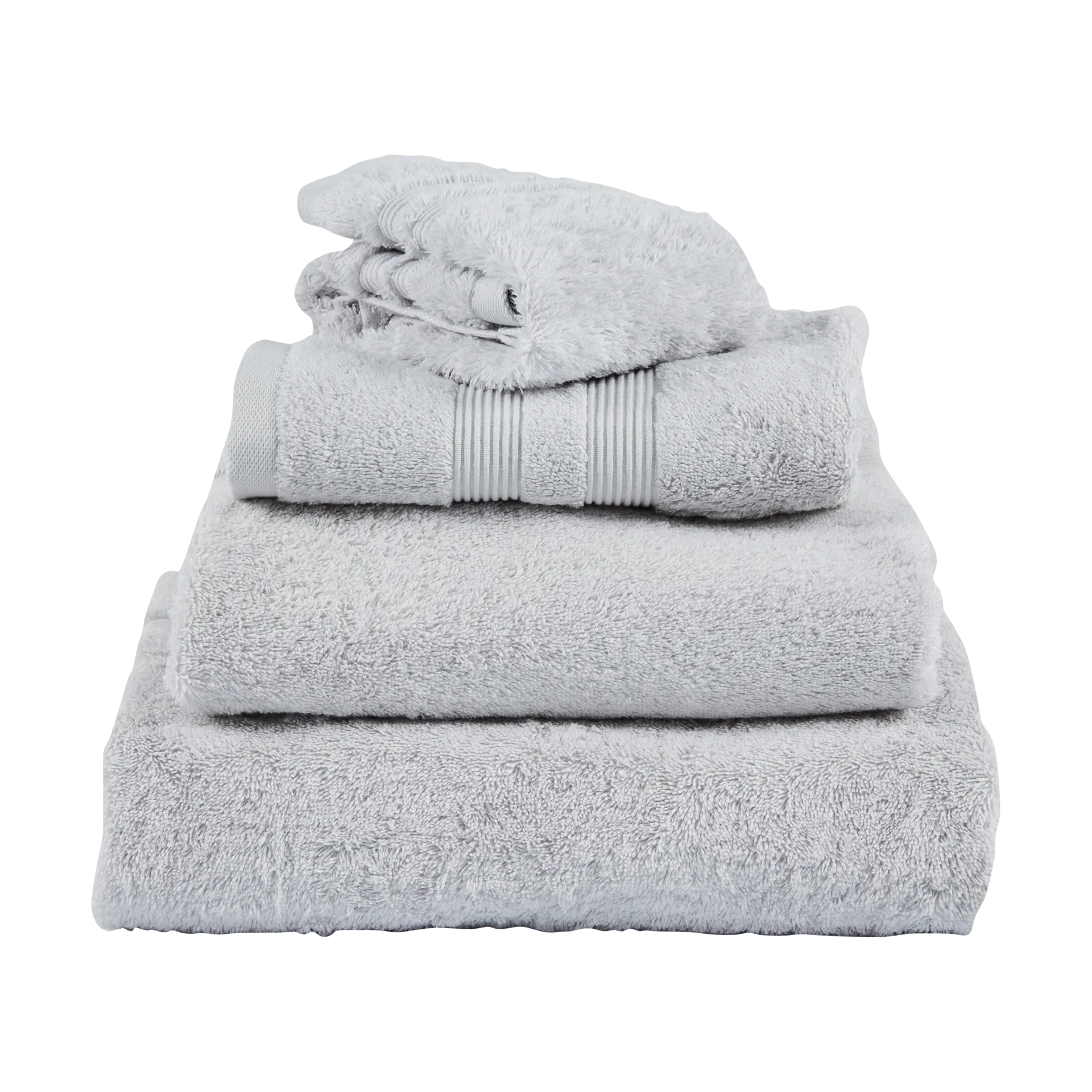 Fontana towel EKO, Ανοιχτό γκρι, 50x70 εκ Mille Notti