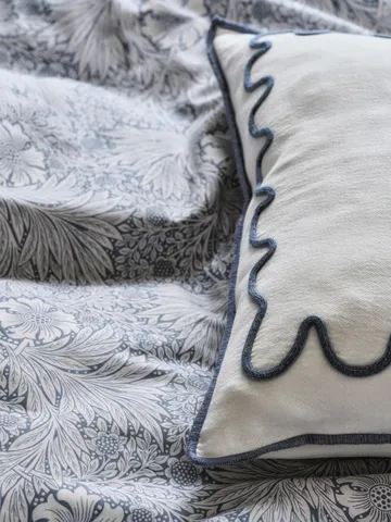 Μαξιλαροθήκη Morris & Co. Marigold  - Μπλε, 50x60 εκ - Mille Notti