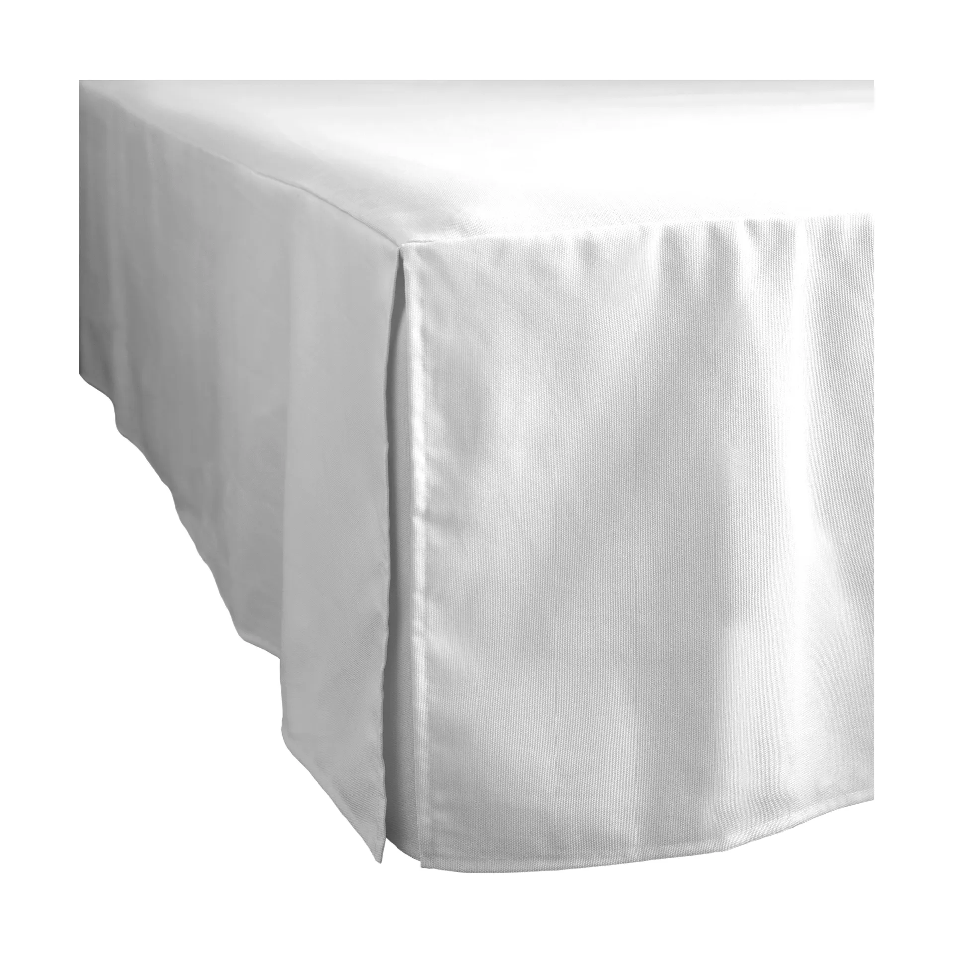 Napoli bed skirt, Λευκό, 160x220x42 εκ Mille Notti