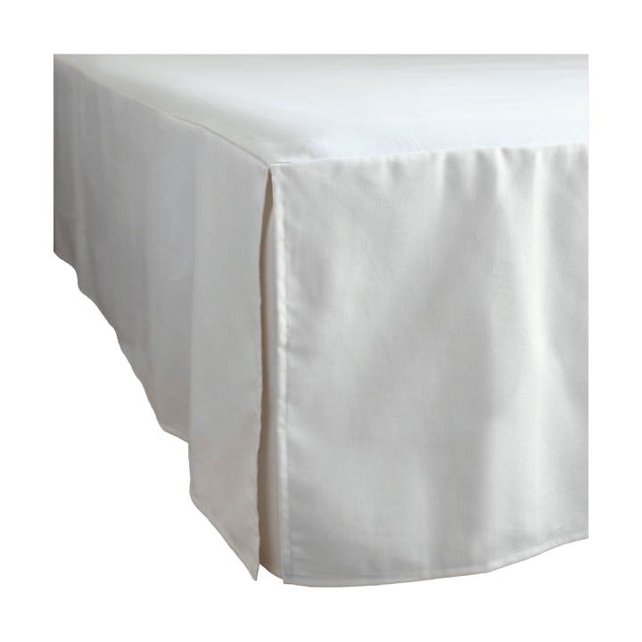 Napoli bed skirt - Υπόλευκο, 90x220x52 εκ - Mille Notti