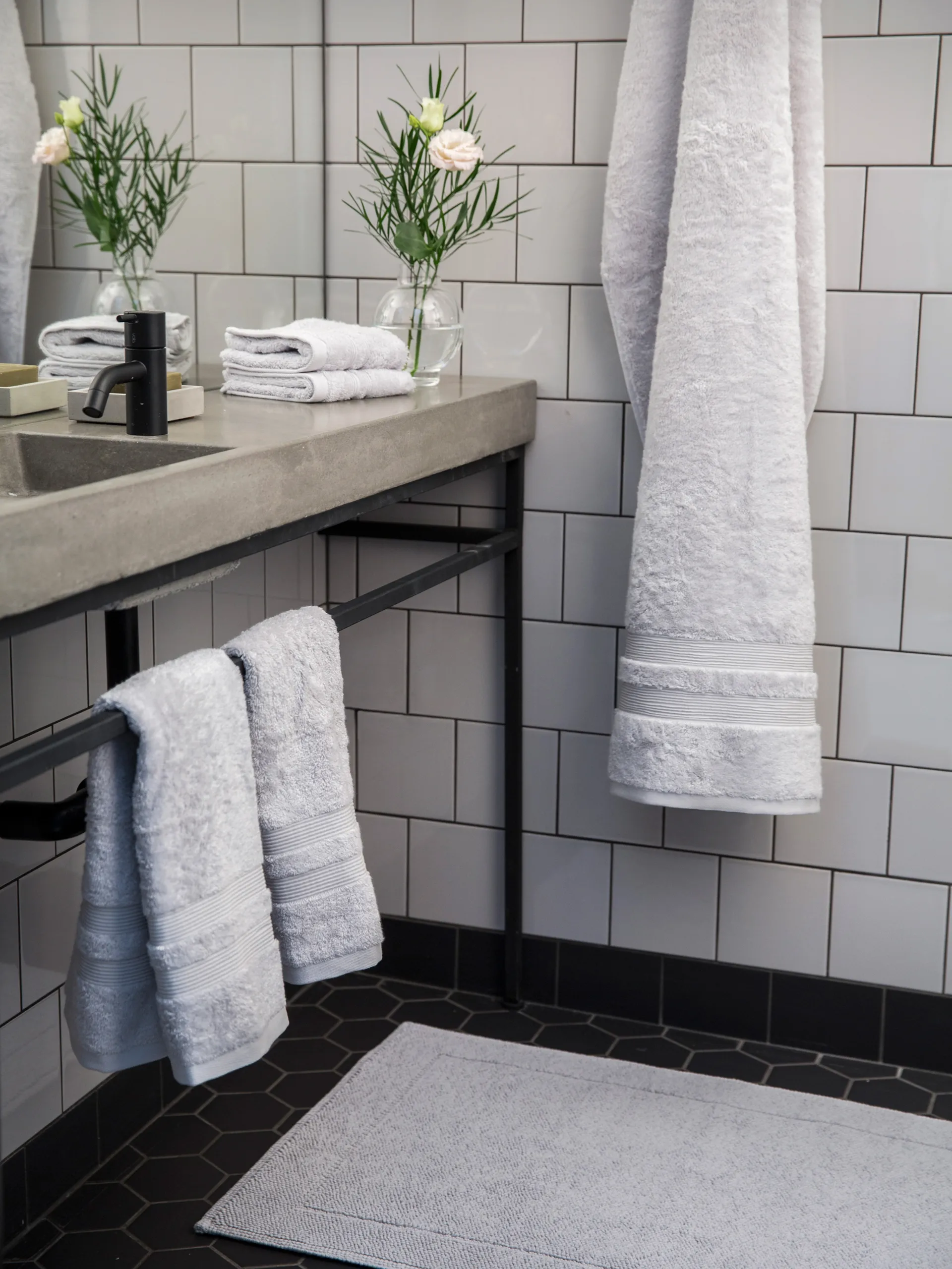 Portofino bathroomΧαλί, , Ανοιχτό γκρι, 60x90 εκ Mille Notti