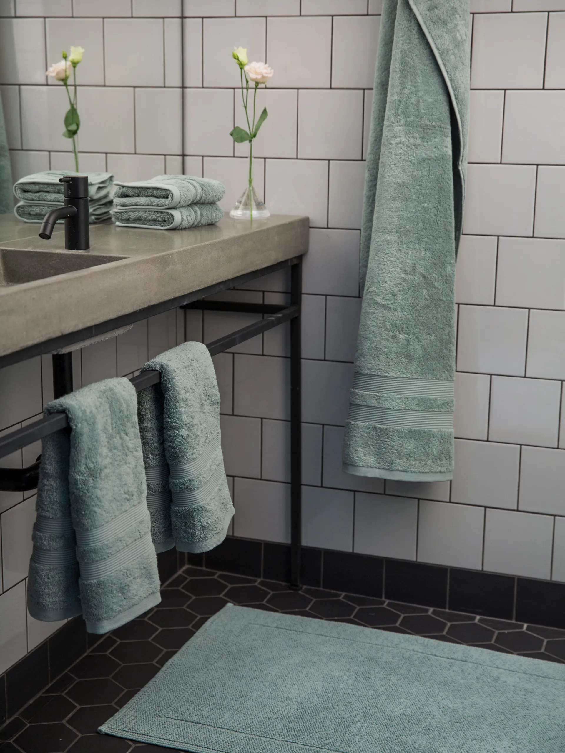 Portofino bathroomΧαλί, , Grey green, 60x90 εκ Mille Notti
