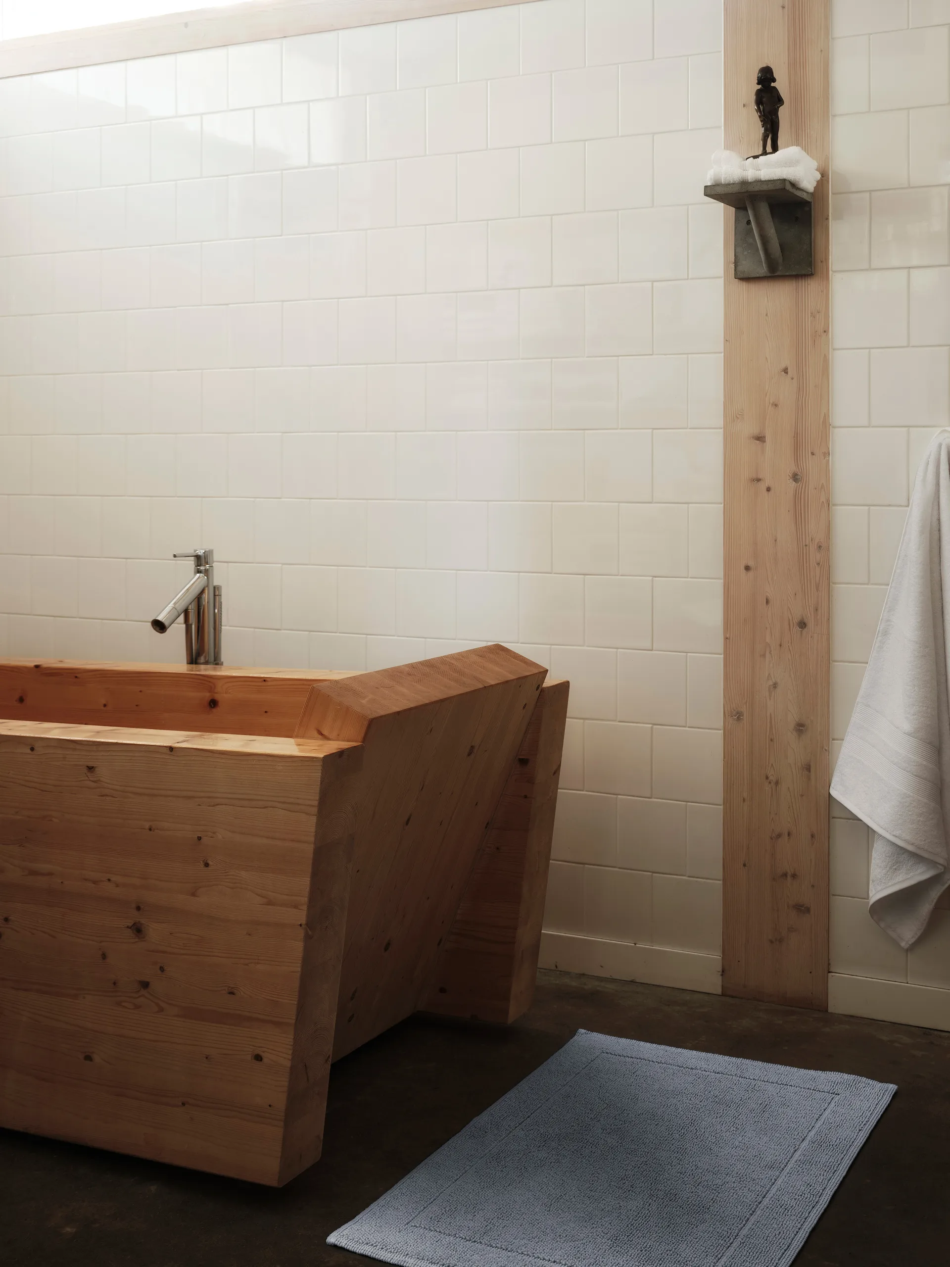 Portofino bathroomΧαλί, , Light blue, 60x90 εκ Mille Notti