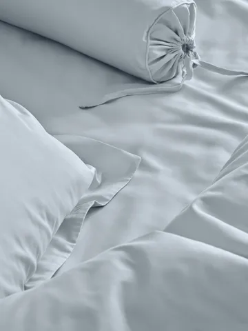 Satina Παπλωματοθήκη, - Ανοιχτό μπλε, 150x210 cm - Mille Notti