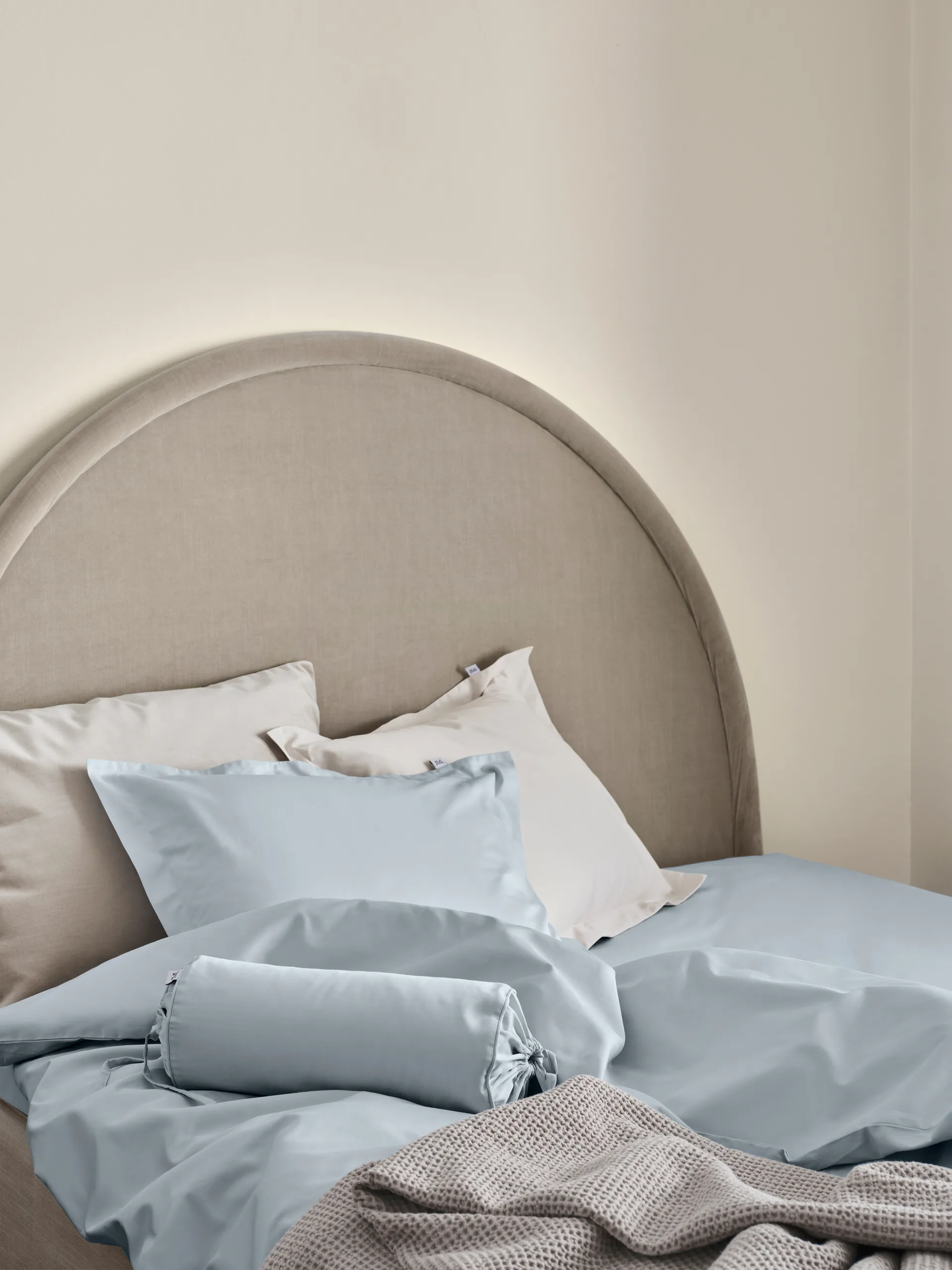 Satina Παπλωματοθήκη,, Ανοιχτό μπλε, 150x210 cm Mille Notti