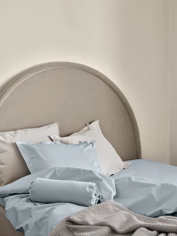 Satina Παπλωματοθήκη, - Ανοιχτό μπλε, 220x220 cm - Mille Notti