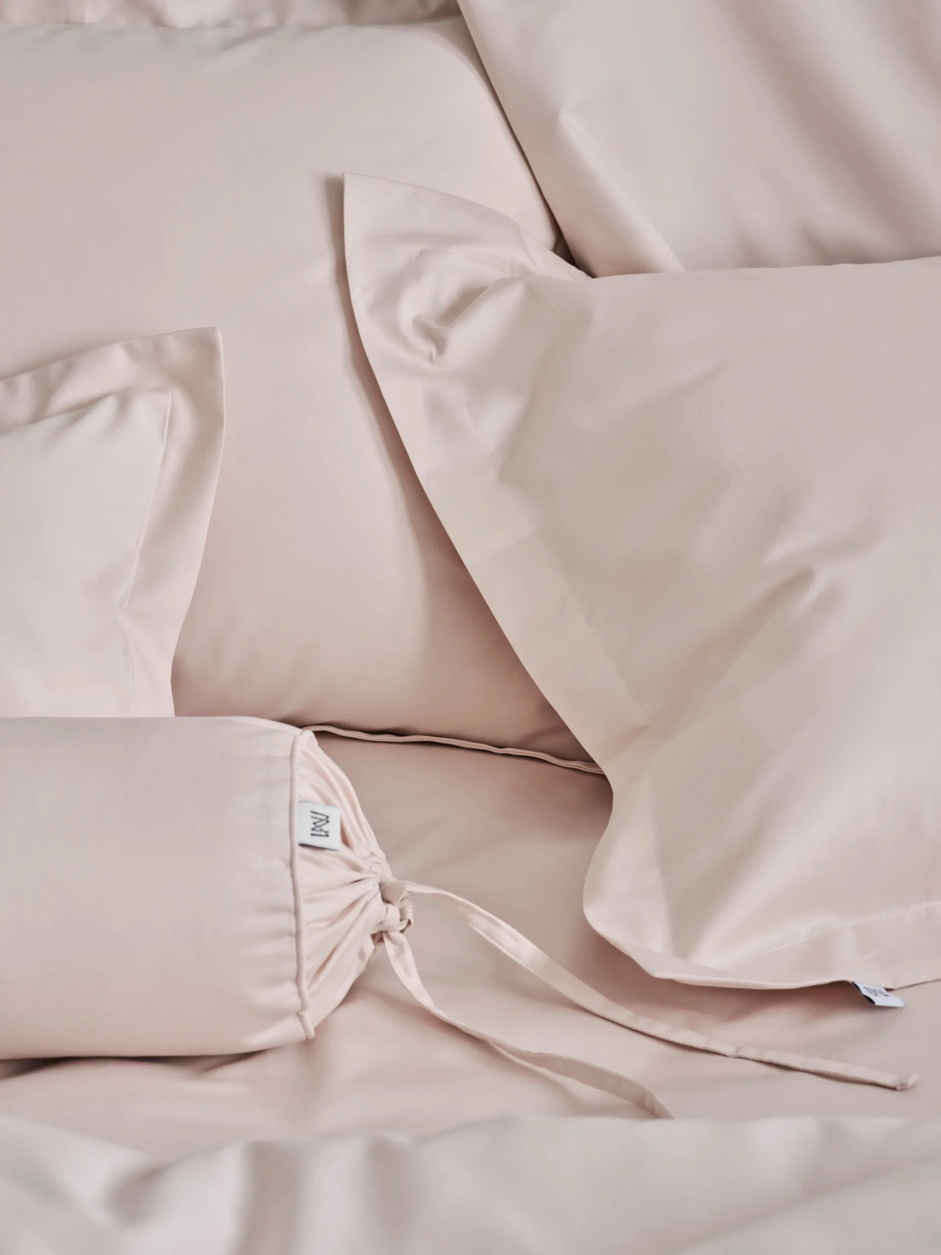 Satina plain μαξιλαροθήκη, Ροζ, 50x60 εκ. Mille Notti