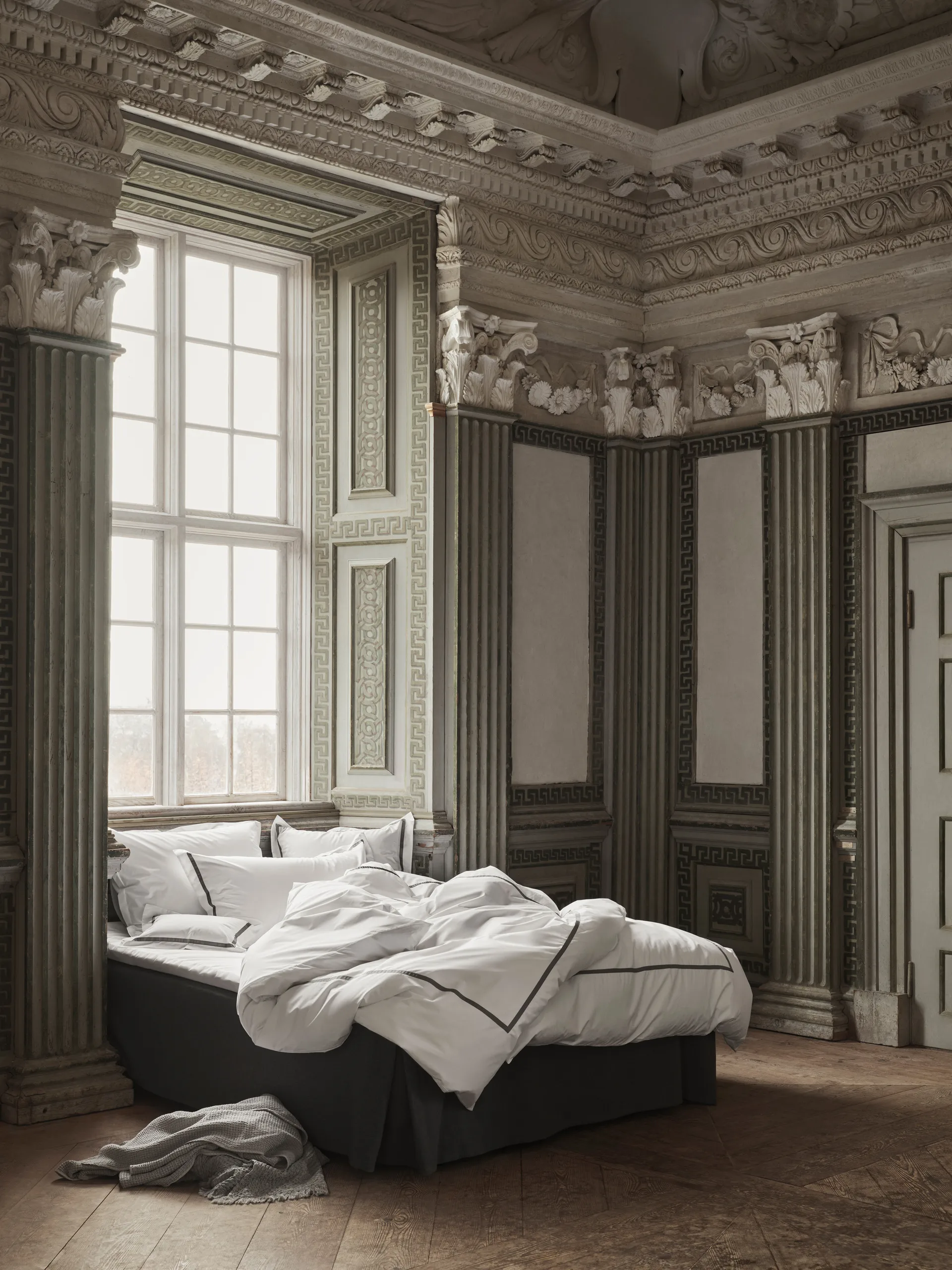 Singolo duvert cover EKO, Γκρι, 150x210 εκ Mille Notti