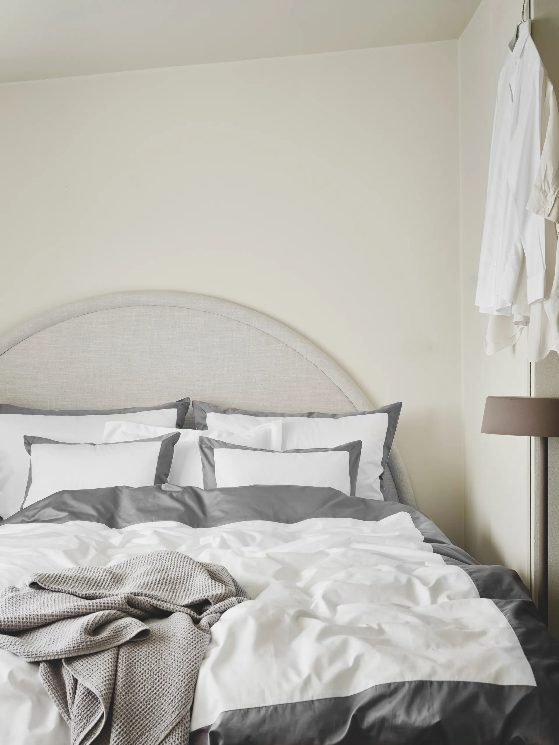 Sobrio Παπλωματοθήκη,, Γκρι, 220x220 εκ Mille Notti