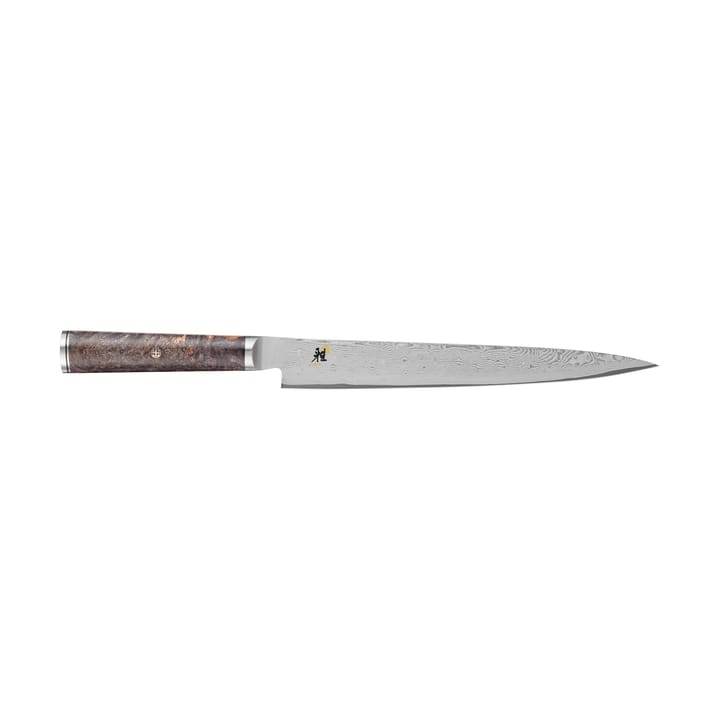 Black 5000MCD 67 sujihiki φιλεταριστήρι 24 εκ. - Damaskus-καφέ - Miyabi