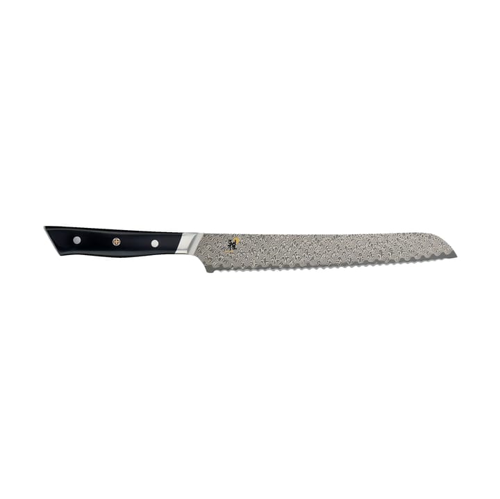 Hibana 800DP μαχαίρι ψωμιού 24 εκ. - Damaskus-μαύρο - Miyabi
