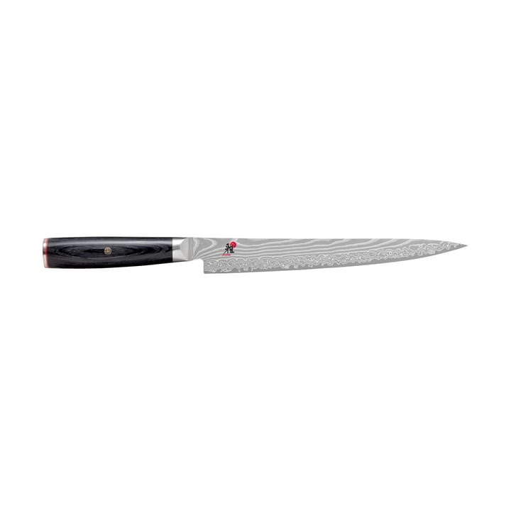 Raw 5000FCD sujihiki φιλεταριστήρι 24 εκ. - Damaskus-μαύρο - Miyabi