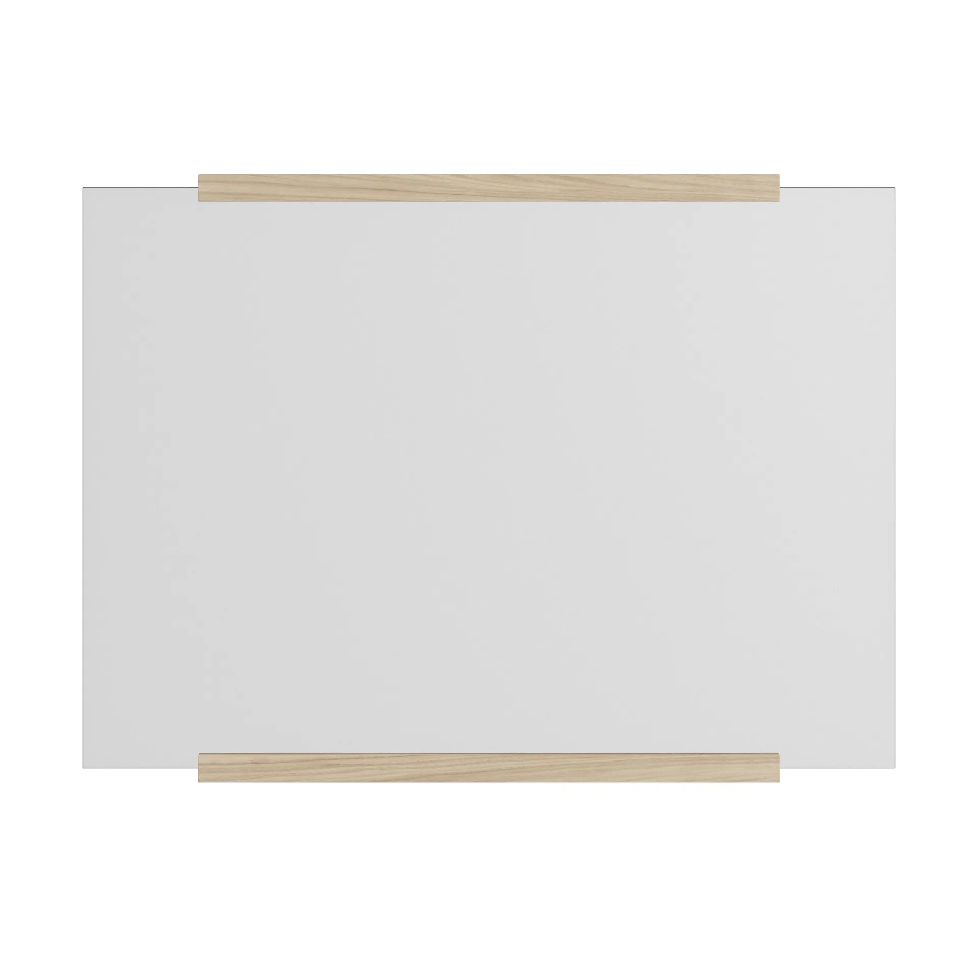 Ορθογώνιος καθρέφτης τοίχου 30x40 εκ, Φλαμουριά MOEBE