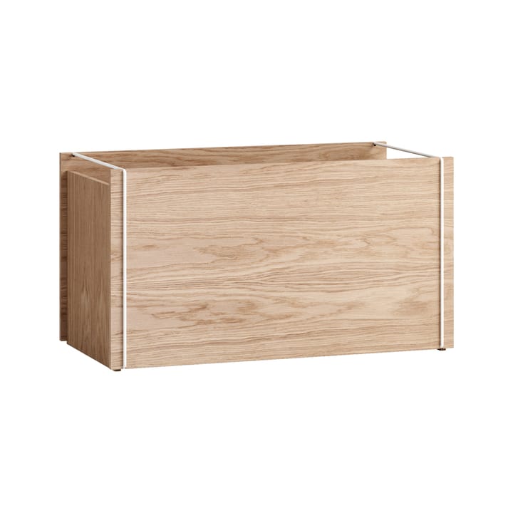 Κουτί αποθήκευσης από δρυ 33x60 εκ. - Wood. white - MOEBE