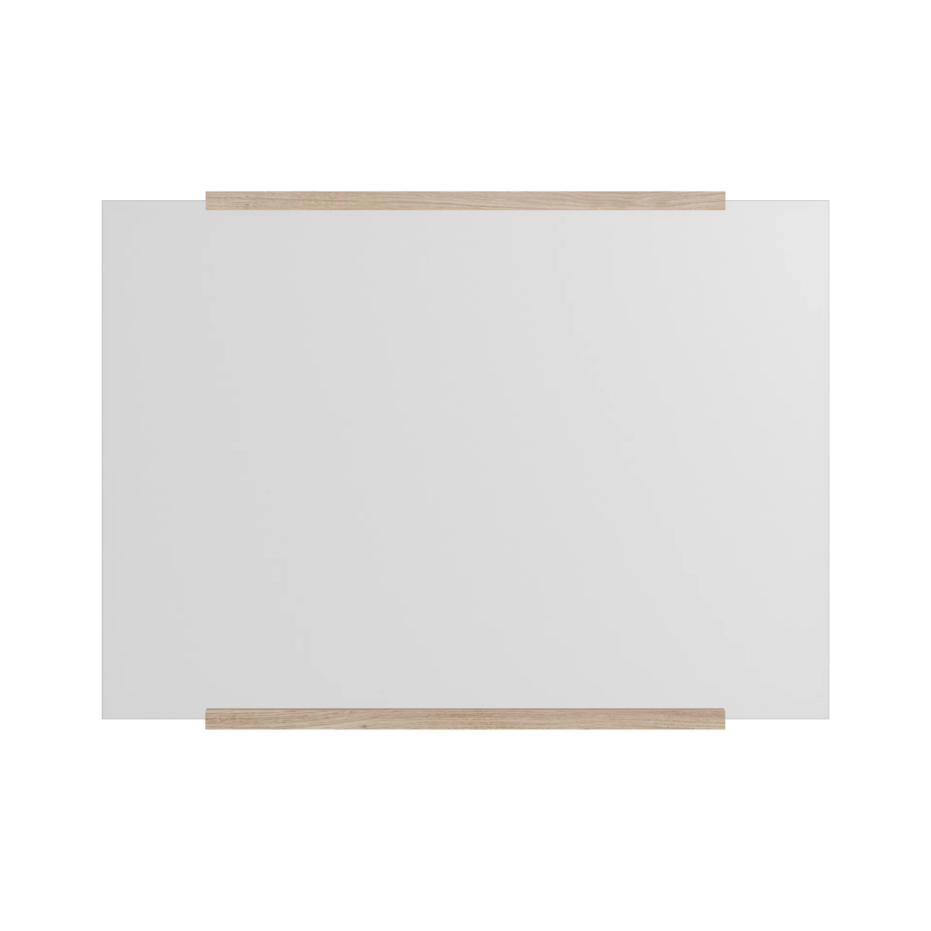 Ορθογώνιος καθρέφτης τοίχου 50x70 εκ, Δρυς MOEBE